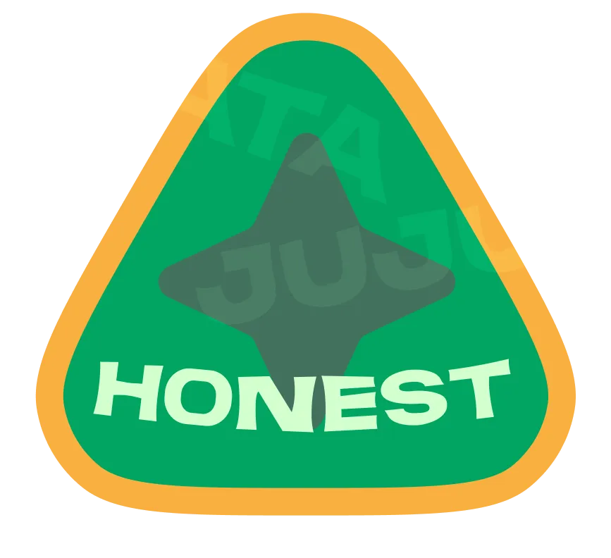 “Honest” sticker